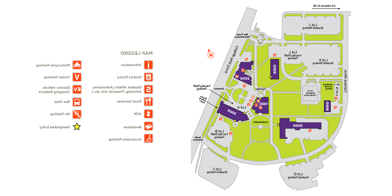 An interactive map of ACC 圆的石头 campus.